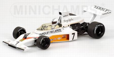 Модель 1:18 McLaren Ford M23 «Yardley» №7 (Denis Clive Hulme) - with detailed engine