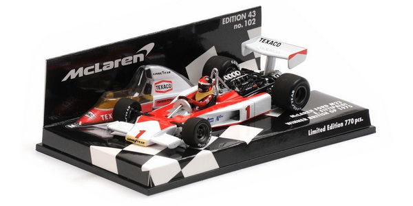 Модель 1:43 McLaren Ford M23 №1 Winner British GP (Emerson Fittipaldi) (L.E.770pcs)