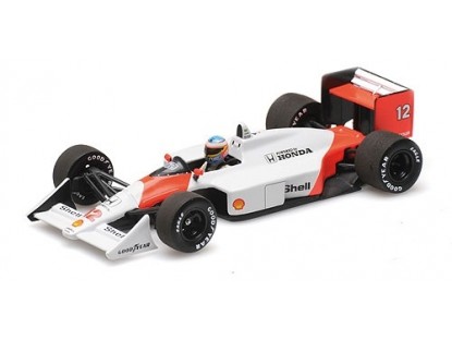 Модель 1:43 McLaren Honda MP4/4 №12 Circuit de Catalunya (Fernando Alonso) (L.E.300pcs)