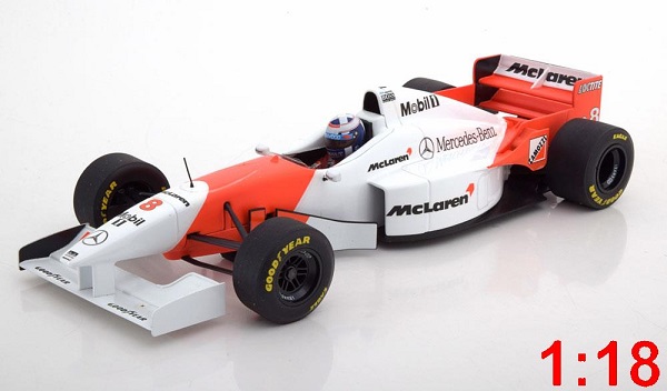 Модель 1:18 McLaren Mercedes MP4/11 1996 Coulthard Verpackung leicht beschädigt