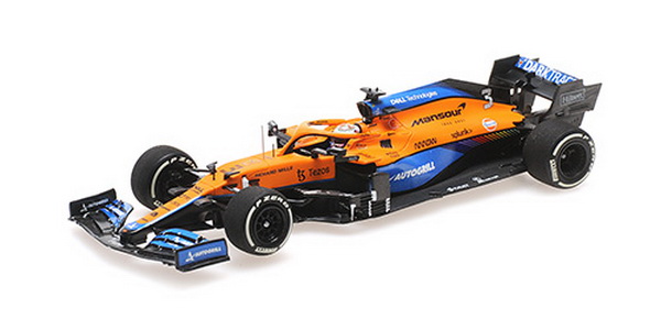 Модель 1:43 Mclaren F1 Team MCL35M - Daniel Ricciardo - French GP 2021 - L.E. 350 Pcs.