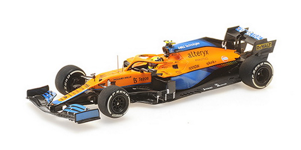 Модель 1:43 McLaren F1 Team MCL35M - Lando Norris - Italian GP 2021 - L.E. 672 Pcs.