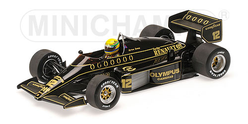 Модель 1:18 Lotus Renault 97T №12 «Olympus» (Ayrton Senna)