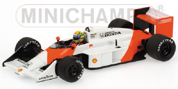 Модель 1:43 McLaren Honda MP4/3 S №12 (Ayrton Senna)