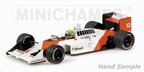 Модель 1:18 McLaren Honda MP4/4 №12 World Champion (Ayrton Senna)