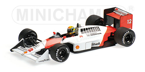 Модель 1:43 McLaren Honda MP4/4 №12 World Champion (Ayrton Senna)