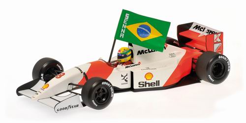 Модель 1:18 McLaren Ford V8 MP4/8 №8 Winner GP Brazil 28th March (Ayrton Senna)