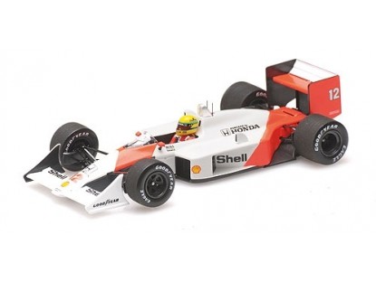 Модель 1:43 McLaren Honda MP4/4 №12 BRAZILIAN GP (Ayrton Senna)