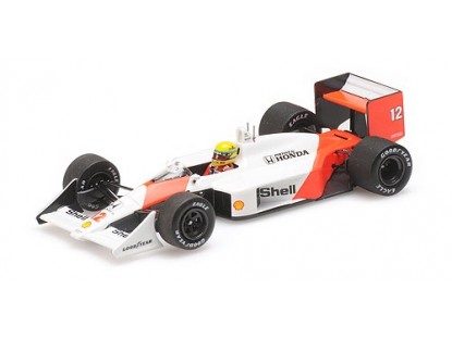 Модель 1:43 McLaren Honda MP4/4 №12 Winner HUNGARIAN GP (Ayrton Senna)