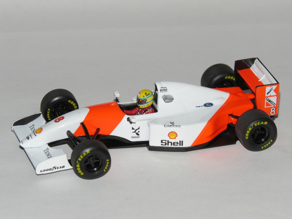 Модель 1:43 McLaren Ford MP4/8 №8 WINNER EUROPEAN GP (Ayrton Senna)