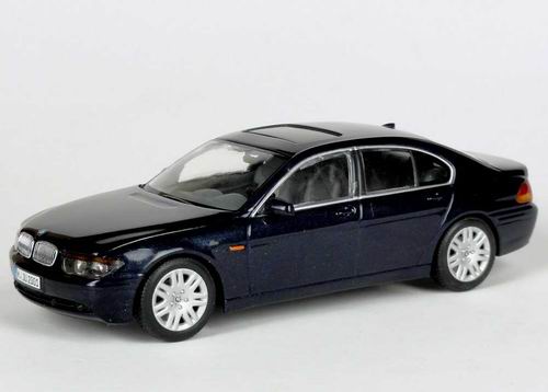 Модель 1:43 BMW 7er (E65) Vertrieb an Beh?rden, IAA 2001 - blau