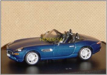bmw z8 roadster (e52) - blue 80429411726 Модель 1:43