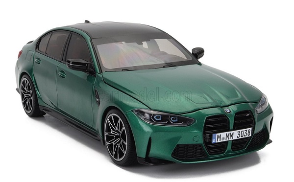 Модель 1:18 BMW 3-series M3 (g80) (2020), Green Met Black