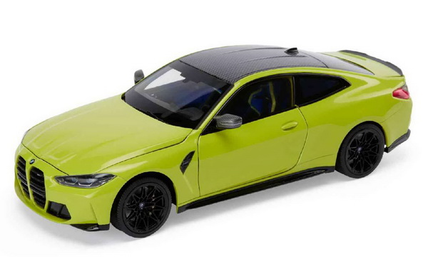 Модель 1:18 BMW 4-series M4 (G82) - 2020 - Yellow Black
