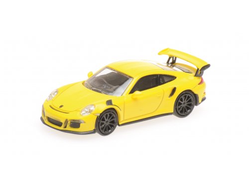 Porsche 911 GT3 RS - yellow 870063222 Модель 1:87