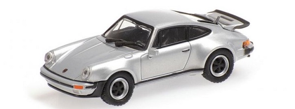 porsche 911 turbo coupé - 1977 - silver-metallic 870066102 Модель 1:87