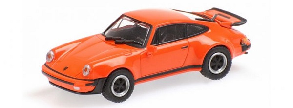 Porsche 911 turbo - orange 870066104 Модель 1:87