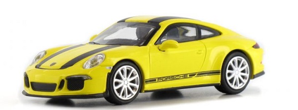 Модель 1:87 Porsche 911 R (991) - 2016 - racing-yellow/black