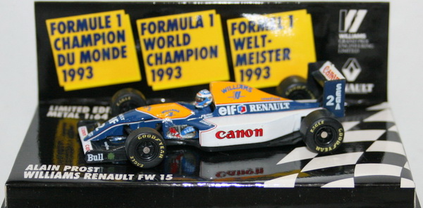 Модель 1:64 Williams Renault FW15 №2 