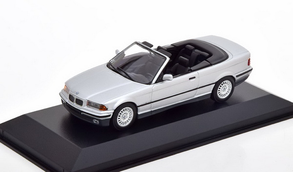 Модель 1:43 BMW 3-SERIES CABRIOLET (E36) - 1993 - SILVER METALLIC