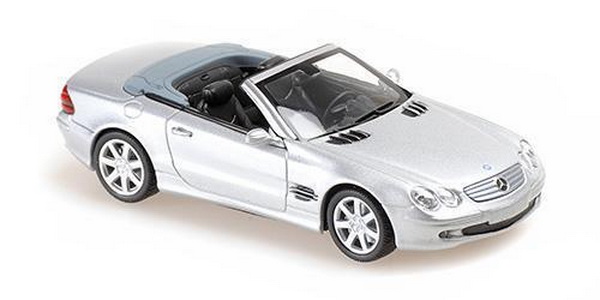 Mercedes-Benz SL-class (R230) - silver 940031030 Модель 1 43