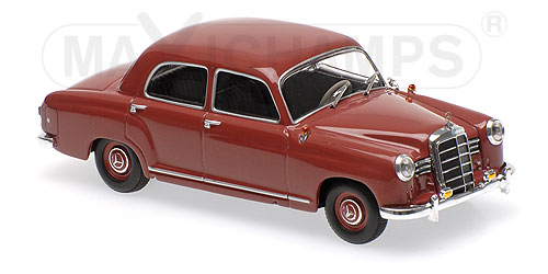 mercedes-benz 180 (w120) - 1955 - dark red 940033101 Модель 1:43