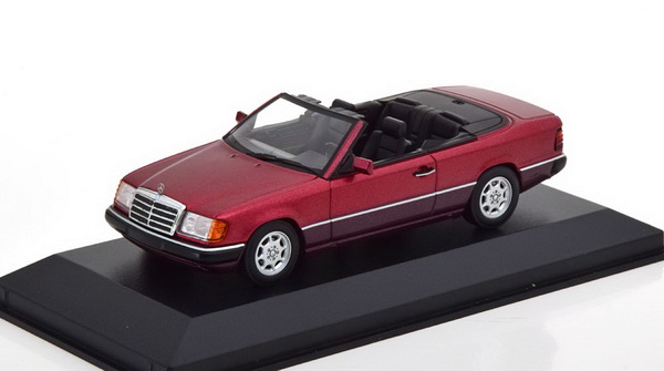 Модель 1:43 Mercedes-Benz 300 CE-24 Cabrio 1991 - red met.