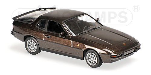 Модель 1:43 Porsche 924 - brown met