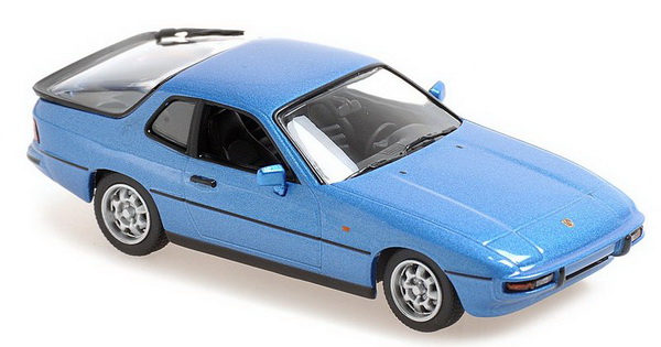 Модель 1:43 Porsche 924 - blue met