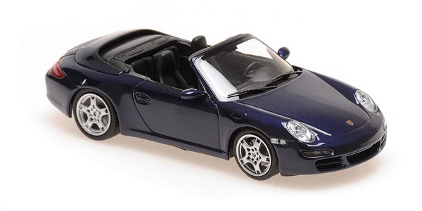 Porsche 911 Carrera S Cabriolet - 2005 - Blue Metallic 940063030 Модель 1:43