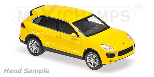 Модель 1:43 Porsche Cayenne - yellow
