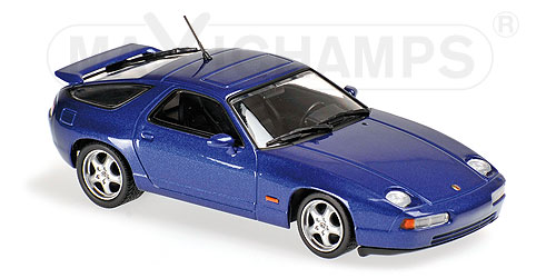 porsche 928 gts - 1991 - dark blue metallic 940068101 Модель 1:43