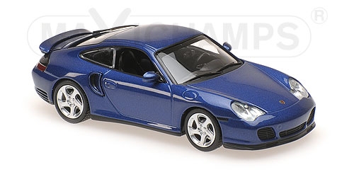 Модель 1:43 Porsche 911 turbo (996) - blue met