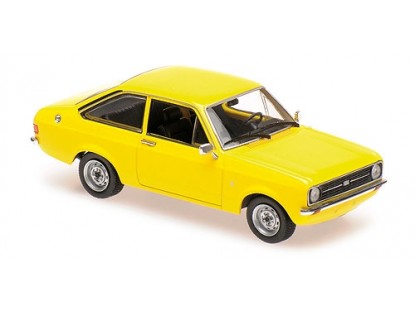 Модель 1:43 Ford Escort - yellow