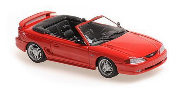 Модель 1:43 Ford Mustang Cabriolet - 1994 - Red