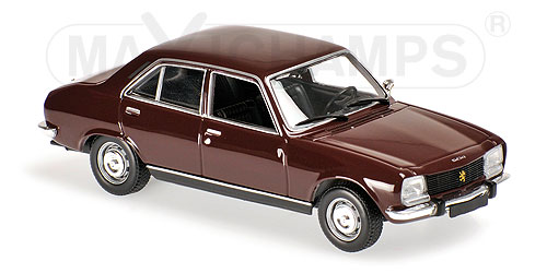 peugeot 504 - 1970 - dark red 940112500 Модель 1 43