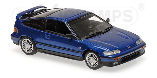 honda cr-x coupÉ - 1989 - blue metallic 940161520 Модель 1:43