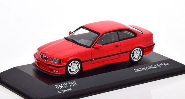 Модель 1:43 BMW M3 (E36) - red (L.E.500pcs for Modelissimo)