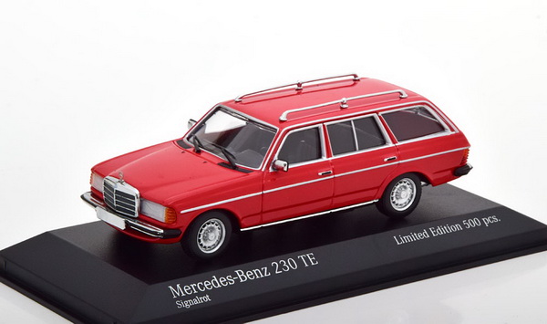 Модель 1:43 Mercedes-Benz 230 TE (W123) - red (L.E.500pcs for Modelissimo)