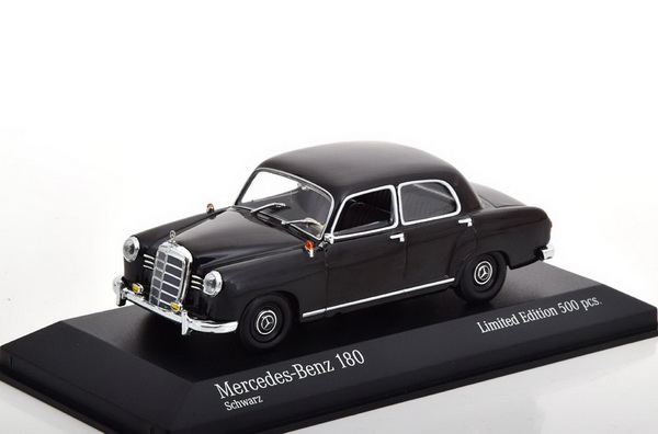 Модель 1:43 Mercedes-Benz 180 (W120) Ponton - black (L.E.500pcs)