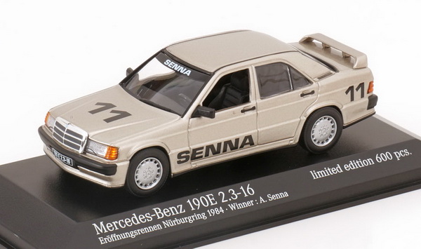 Mercedes-Benz 190E 2.3-16 Opening Race - 1984 - Senna (L.e.600 pcs) 943035603 Модель 1:43