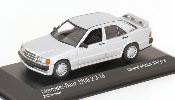 Mercedes-Benz 190E 2.3-16 W201 - 1984 - Silver (L.e.500 pcs)
