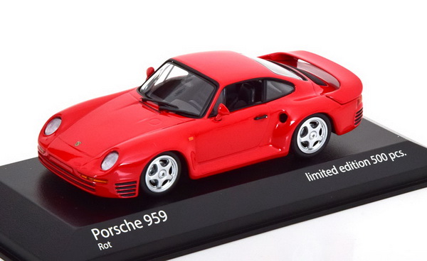 Модель 1:43 Porsche 959 - 1987 - Red (L.E.500pcs)