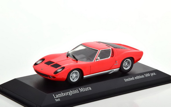 Модель 1:43 Lamborghini Miura 1966 - red (L.E.500pcs for Modelissimo)