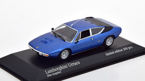Модель 1:43 Lamborghini Urraco 1974 - Blue (L.E.500pcs for Modelissimo)