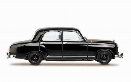 Модель 1:43 Mercedes-Benz 180 «Ponton» (W120BI) - black