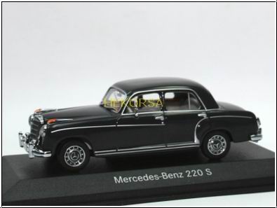 mercedes-benz 300 sl roadster (w198) - black B66040576 Модель 1:43