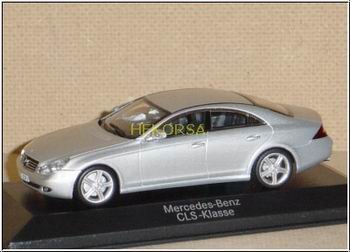 mercedes-benz cls-class (С219) - silver B66961989 Модель 1:43