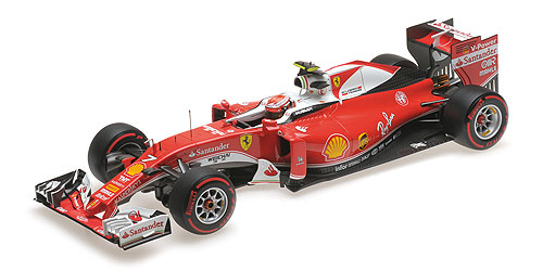 Модель 1:18 Ferrari SF16-H №7 Scuderia Ferrari GP ITALY (Kimi Raikkonen)
