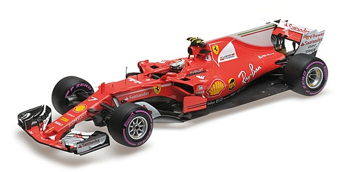 Модель 1:18 Ferrari SF70H №7 4th Australian GP (Kimi Raikkonen)